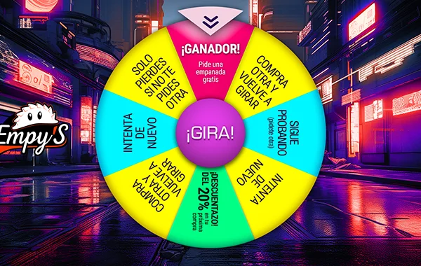 Aplicación interactiva Rueda de la Fortuna para Empys